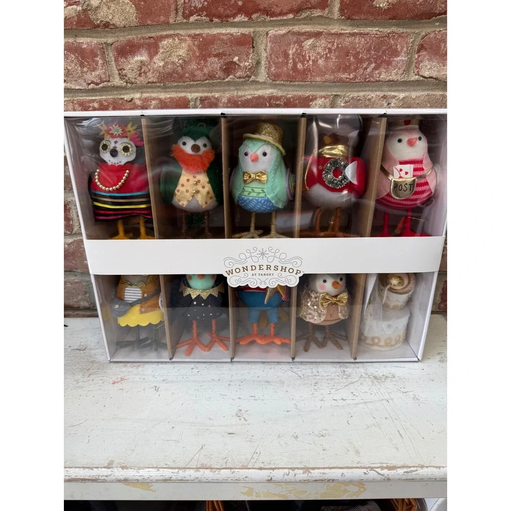 Target‎ Wondershop Holiday 2025 10 Bird Featherly Friends Anniversary Collection